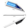 FA012Pcs Metal Car Stickers Badge For Mercedes Benz MB AMG W204 W205 W203 W211 W212 W213 W201 W210 W124 W169 Auto Fender Side Decals