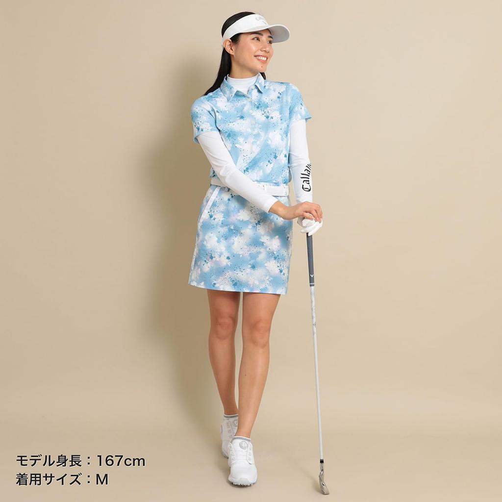 Long Sleeve High Neck Shirt Innerwear M [Callaway] Women's HI-NECK SHIRT/Golf 24SS_1030_White