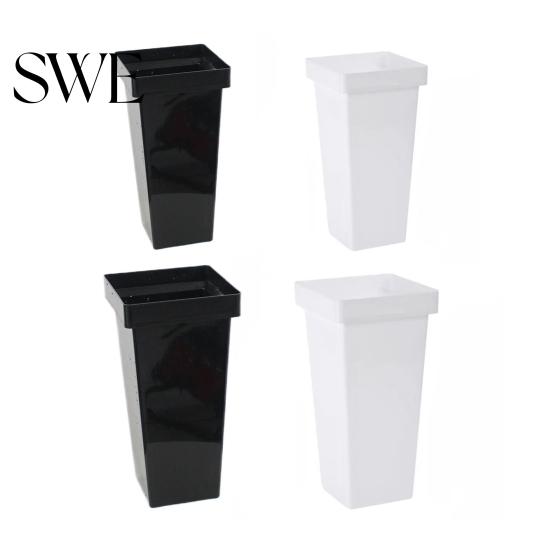 Tall Outdoor Planters Flower Bucket Easy to Move Weather-Resistant Plastic Front Porch Indoor Balcony Planter with Inner Pot Home Decor Stable Garden