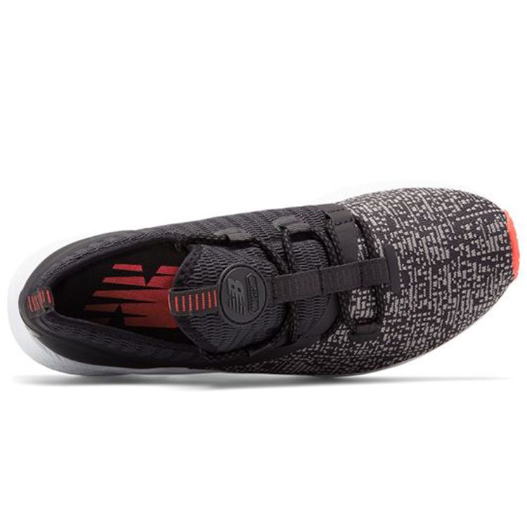 New Balance Nb Fresh Foam Lazr Breathable Mesh Synthetic Leather Low Top Running Shoes Women sneaker Black White WLAZRMT