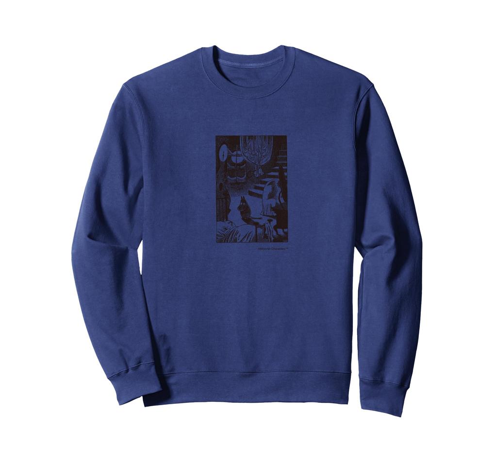 Moomin Waking Up in the Midnight Moominvalley Winter Sweatshirt