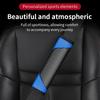 UMEG7 2pcs Car Seat Belt Shoulder Pad PU Leather Decoration for Mercedes Benz CLA CLE GLC GLK ML W222 W210 W211 W124 W176 W203 W204