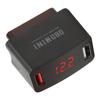 Car OBD Charger DC12‑24V Dual USB LED Digital Display Charging Adapter Universal for Vehicles