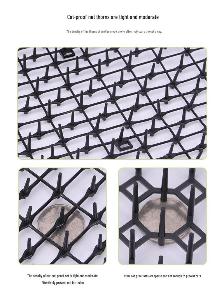 Katzenabwehr Stachelmatte: Katzen von Betten & Sperrbereichen fernhalten