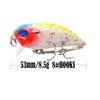1pcs Crankbait Fishing Lure 5.3cm 8.3g Floating Crank Wobbler Isca Artificial Bass Pike Hard Bait Pesca Japan Fishing Tackle