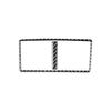 For Chrysler 300 300C 2005-2007 Carbon Fiber Interior Rear Air Vent Cover Trim