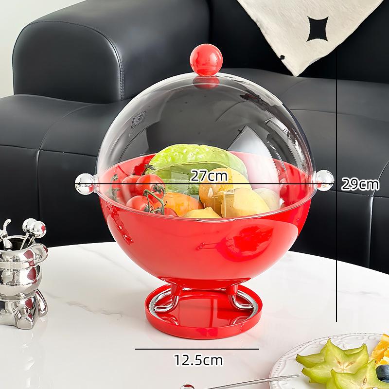 Fruit Tray  New High-value Fruit Pot Drain Tray Snacks Placed on The Coffee Table Dried Fruit Tray