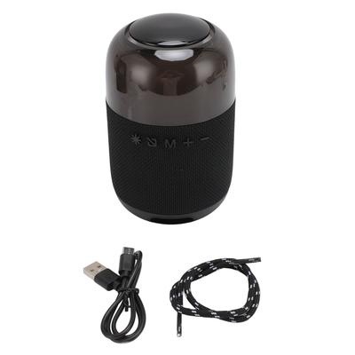 Bluetooth Lautsprecher Kabellos Tragbar IPX4 Wasserdicht mit RGB Lichtern 8W HD Sound für Reise Zuhause