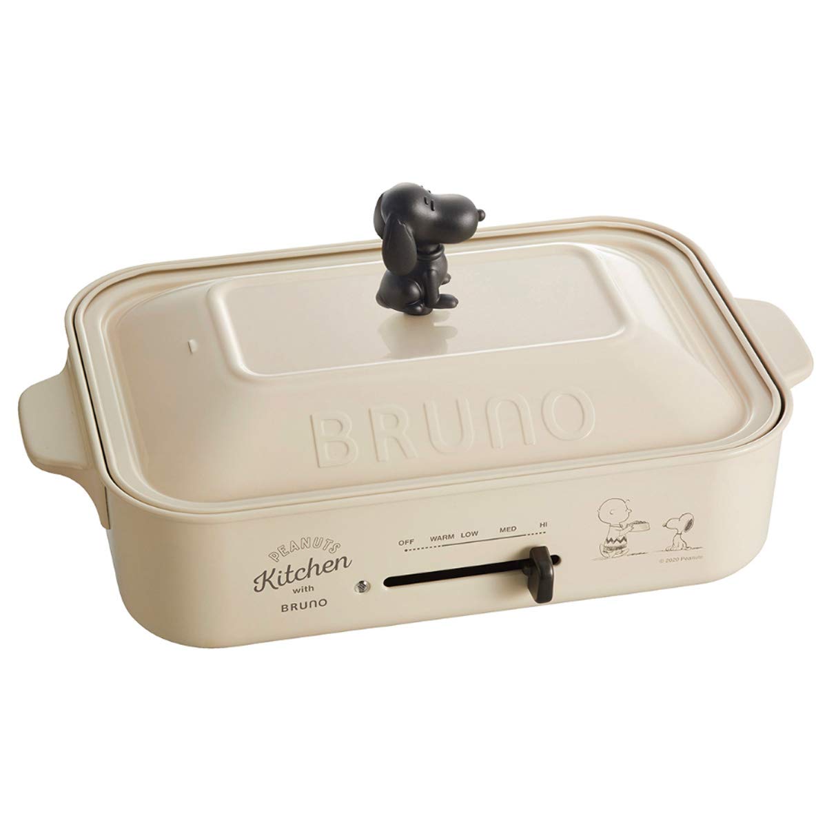 

BRUNO Peanuts BOE070-ECRU Snoopy Compact Hot Plate