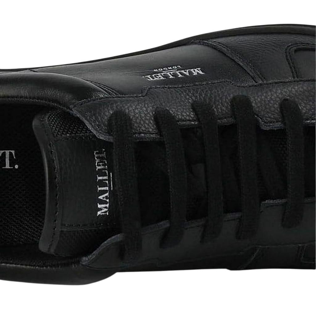 Mallet Womens/Ladies Bentham Leather Court Trainers
