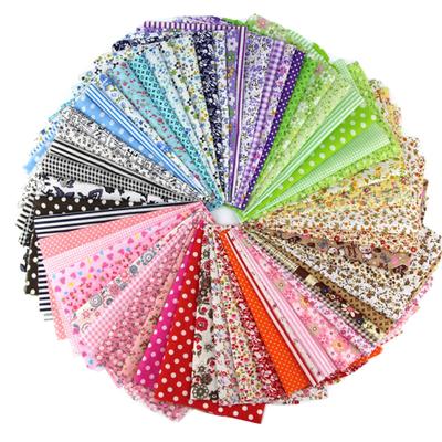 Bodky 30/50 ks 10 cm x 10 cm Kvetinová potlač DIY Patchworková látka Šitie Prešívanie Materiál