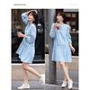 French Style Textured Jacquard Flowy Vacation Dress
