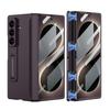 Magnetic Hinge All-included Case for Samsung Galaxy Z Fold 8 Ultra Screen Glass Protective Matte Cover for Samsung Z Fold7 Case