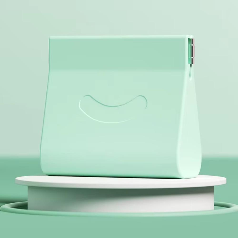 Portable Silicone False Teeth Protective Case Anti-fall Lightweight Denture Tray Box Vent Holes Storage Case Braces Storage