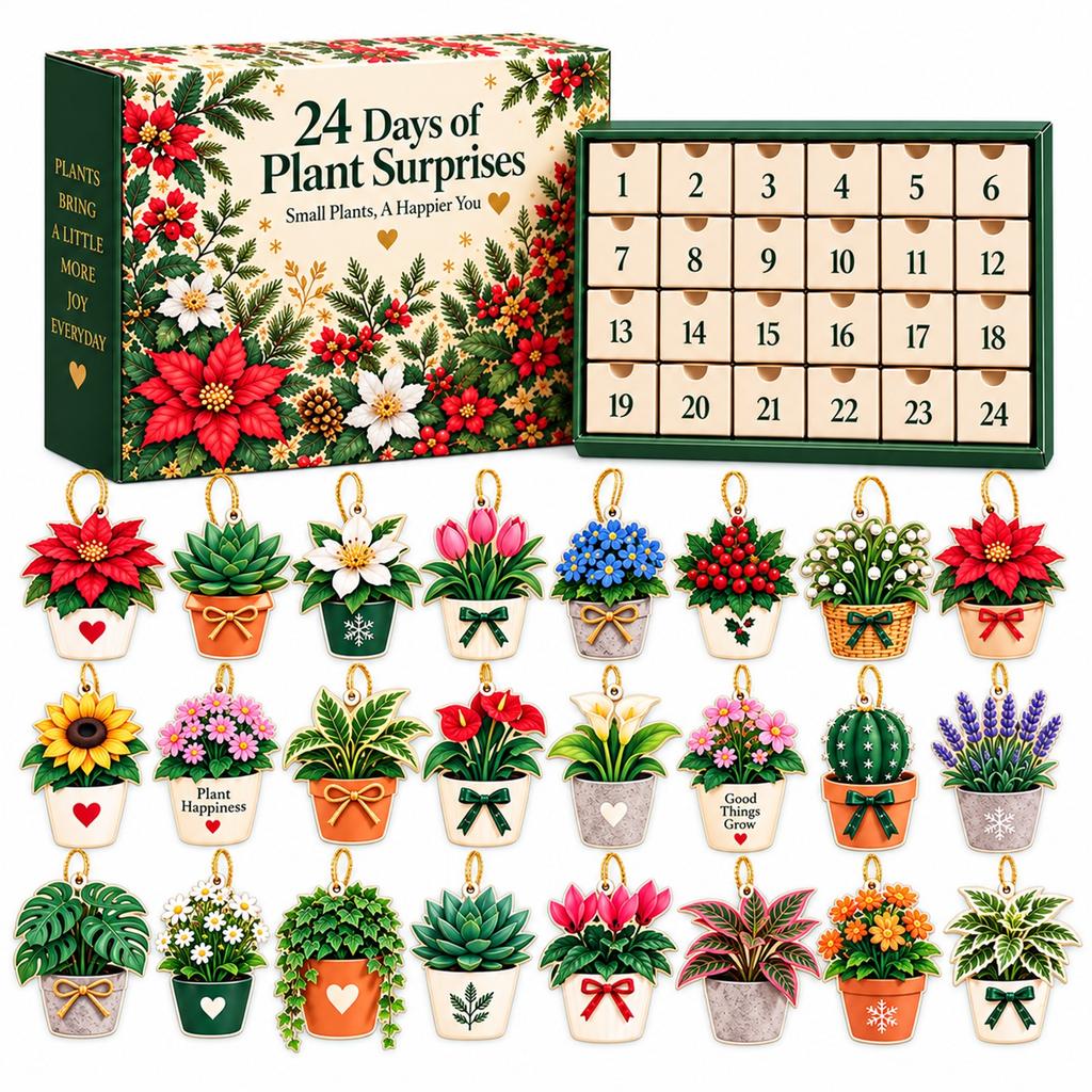 -Day Christmas Seed Calendar, Days of for Holiday Countdown