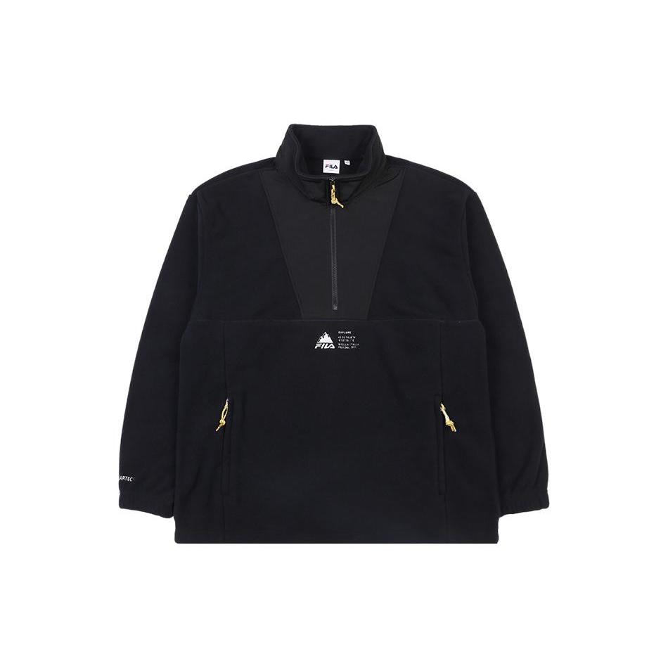 FILA Jackets Men s Black Stand Collar Moderate FS2FTC4E01X-BLK 110