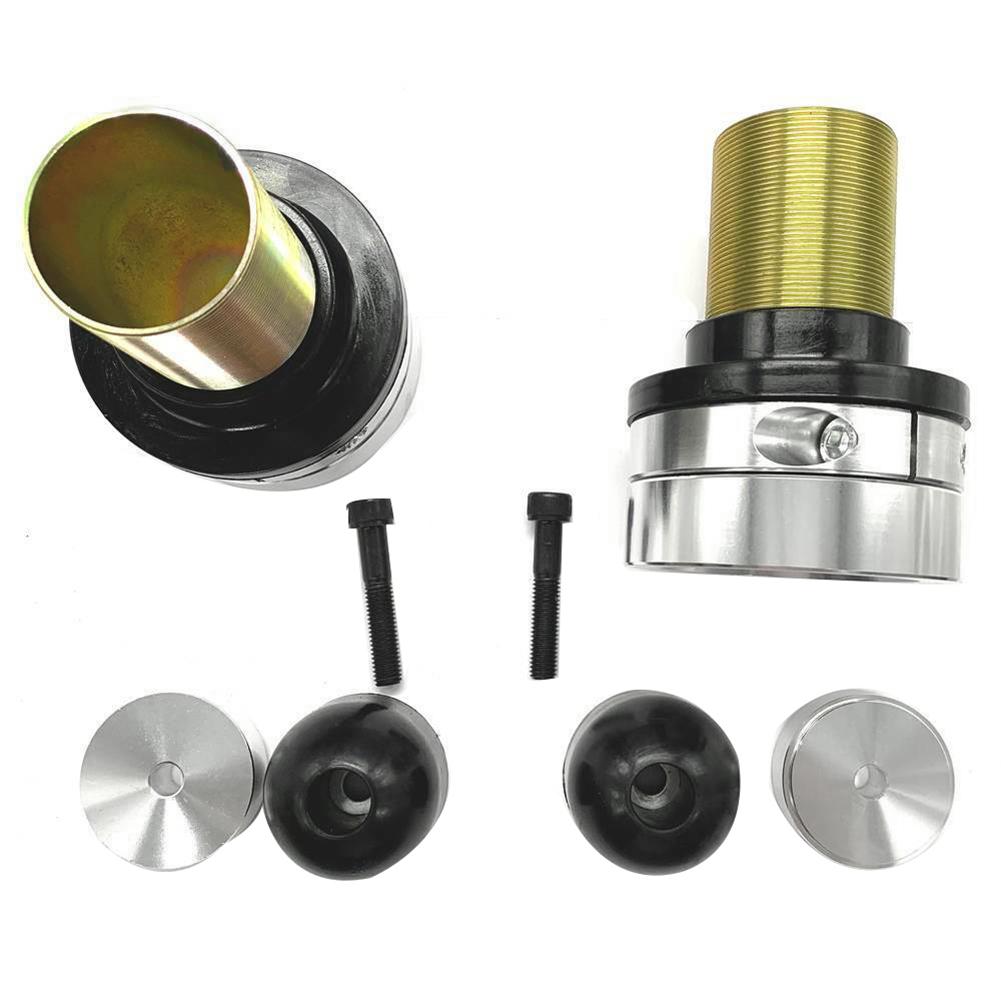 

Front Adjustable Coil Spacer Kit For 84-01 Jeep Cherokee XJ Comanche MJ Accessories срібний