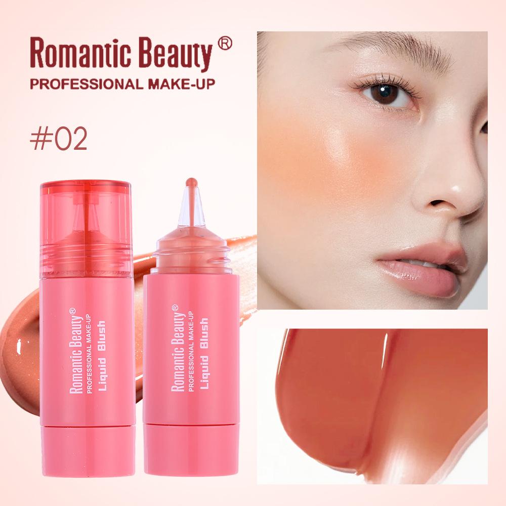 Liquid Blush Matte Pink Rouge Multi-Use Makeup Long-Lasting Easy To Color Beauty