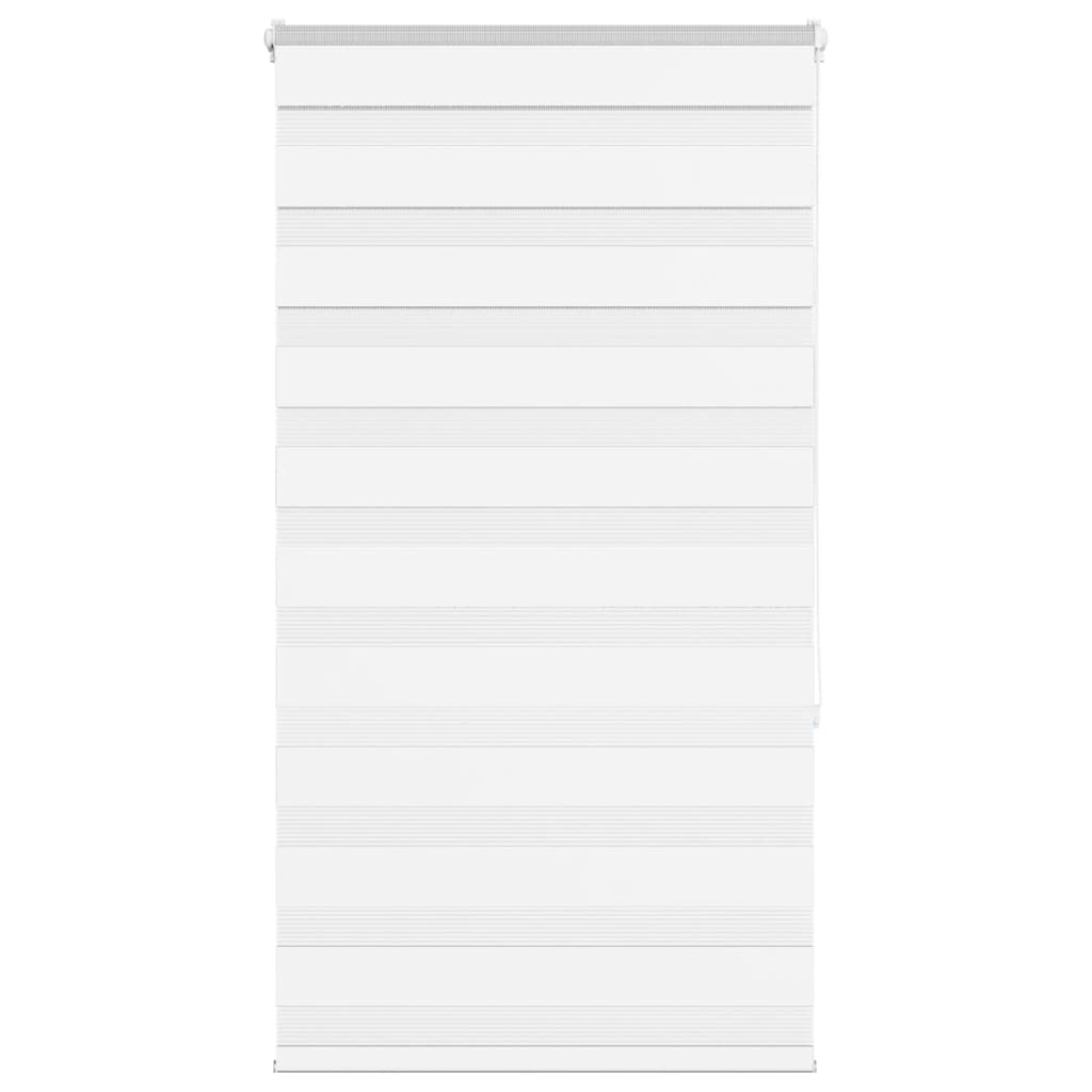 Jalousie Zebra, Weiß, Stoffbreite 70,9 cm, Polyester
