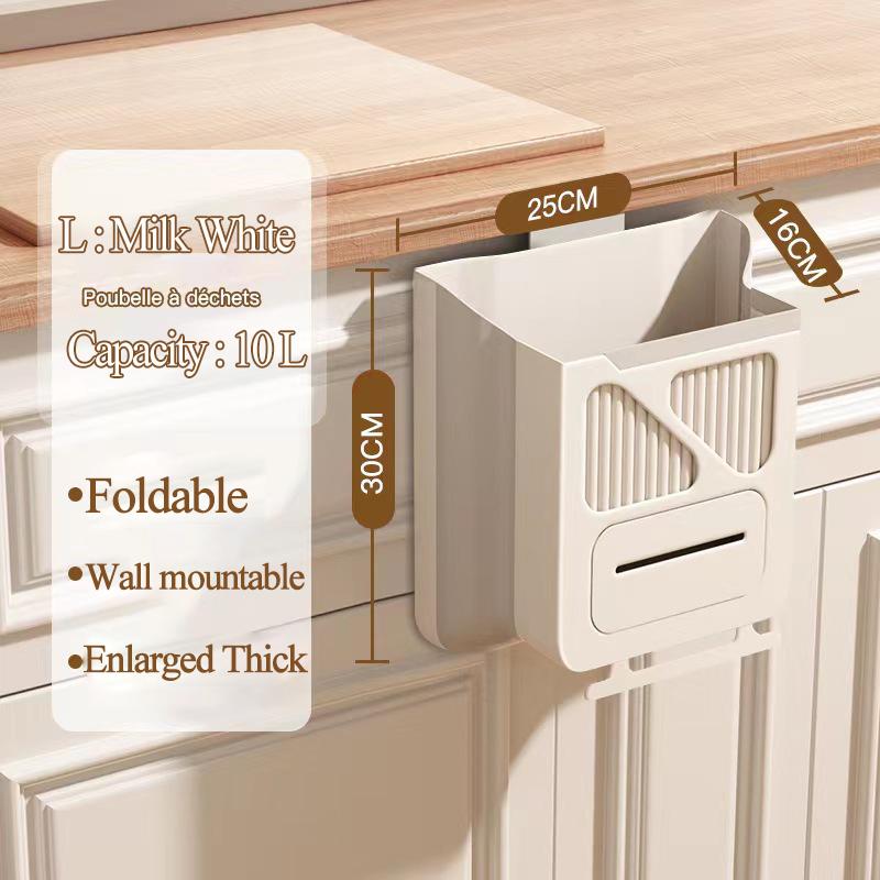 Keuken Wandmontage Opvouwbare Prullenbak Thuis Kast Hangende Opberg Prullenbak Geclassificeerde Hangende Prullenbak Keukenaccessoires