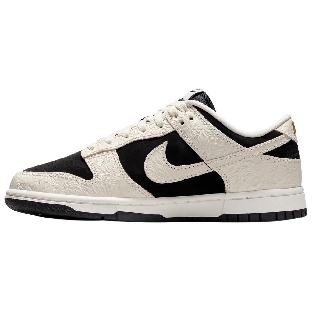 Nike Dunk Geprägtes Barock CNY Neujahrsedition Bequeme Passform Sneaker Herren Sneaker Schwarz Weiß IF3944-001