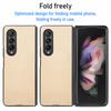 Antypoślizgowe, składane, smukłe etui z włókna węglowego do Samsung Galaxy Z Fold 4 Fold4 Fold 3 2 Fold3 Fold2 Odporne na wstrząsy Funda