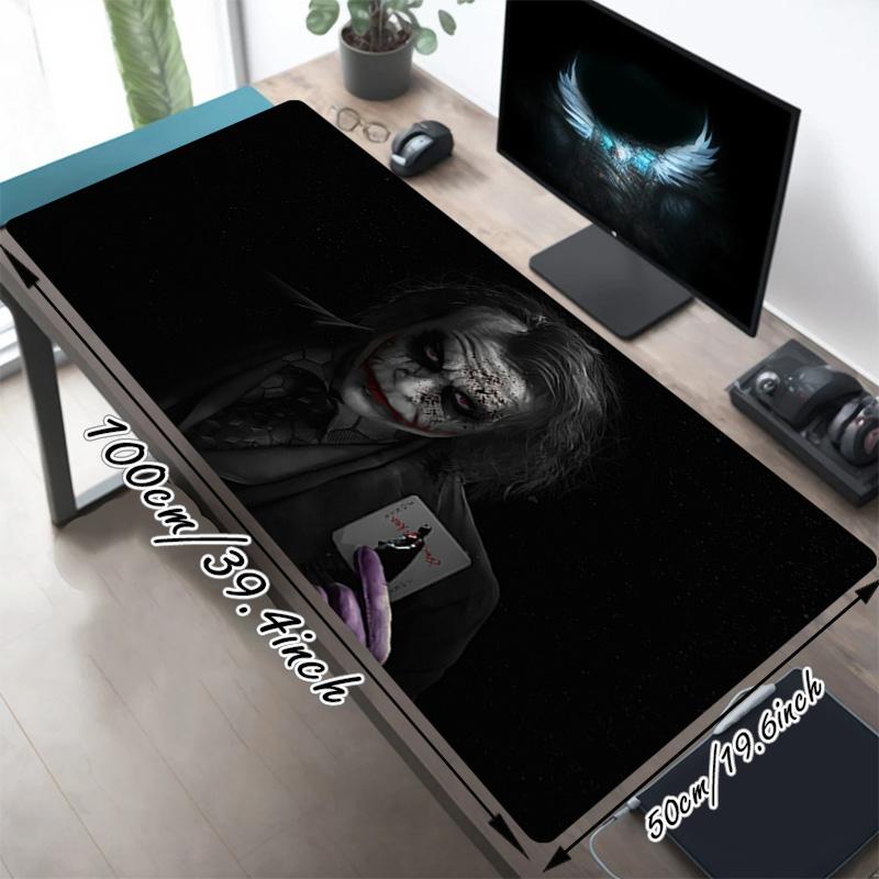 Dark Knight Xl Gaming Mouse Pad Nonslip Rubber Base Stitched Edge Waterproof Desk Mat For Pc Laptop Gamer Office Computer Accessories C929655