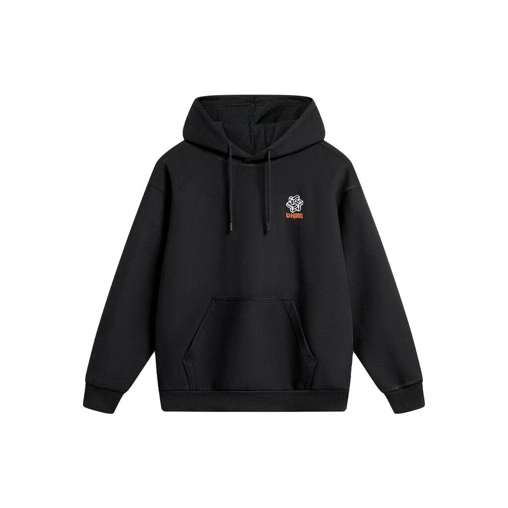 Li-Ning Chinese Culture Graphic Hoodie 'Black' Men's AWDT899-3