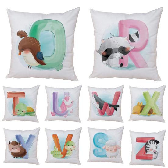 

Высококачественный чехол для подушки с антивыцветающим прозрачным узором, многоразовый 18-дюймовый диван с милым принтом