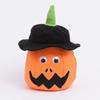 Halloween Luminous LED Pumpkin Bucket with Hat Lantern Ghost Festival Gift Happy Party Decoration Lamp Accessories