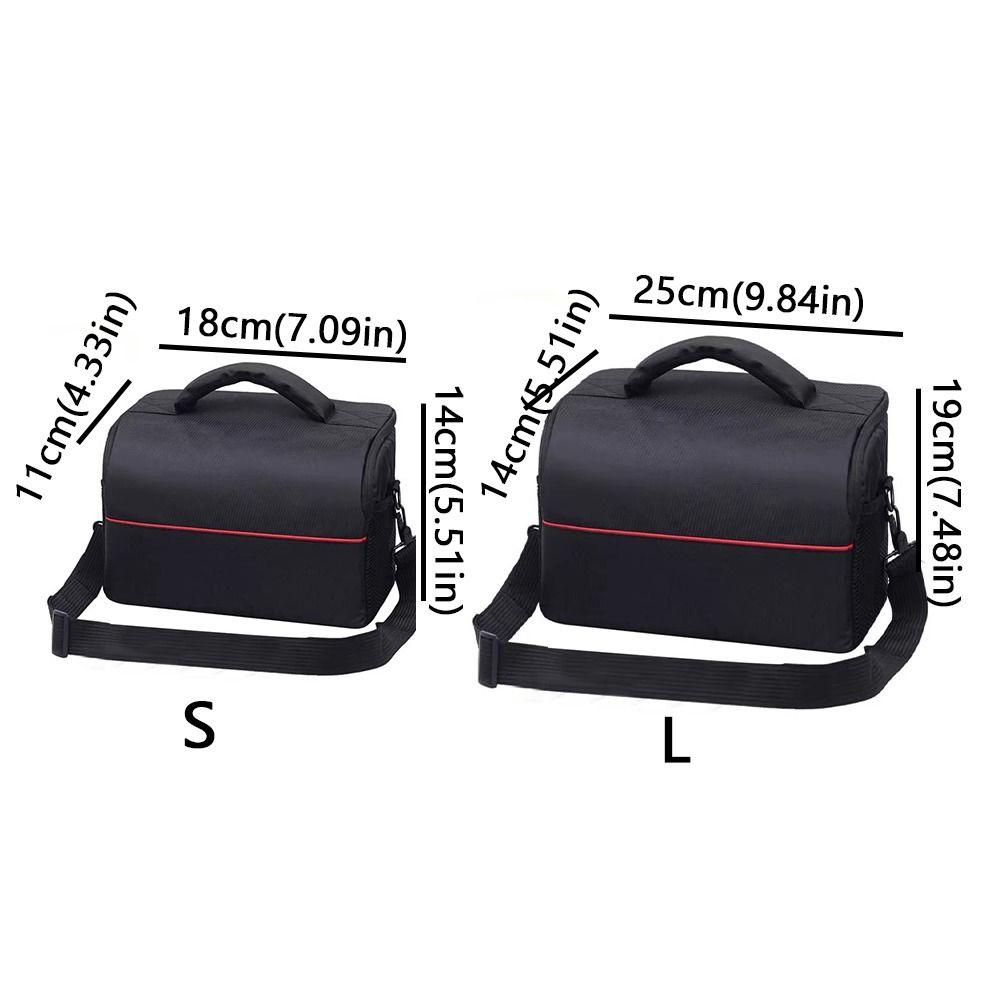 Multi-functional Photography Bag Waterproof Shoulder Bag Lens Pouch Bag  Outdoor Use
