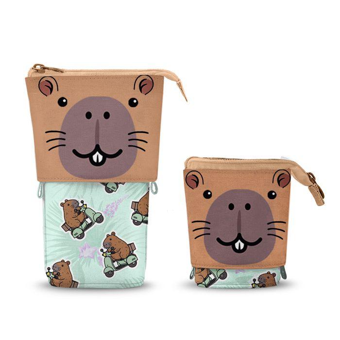 Trousse Cute - OH MY POP - Capybara - Multicolore - Taille Unique - Synthétique chiaro