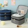 Makeup Bag Portable Versatile Travel Storage Bag Traveling Moving Capacity Large