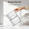 Small Clear Stackable Storage Drawers,Acrylic Bathroom Makeup Organizer,Plastic Storage Bins For Vanity,Undersink,Kitchen,Pantry
