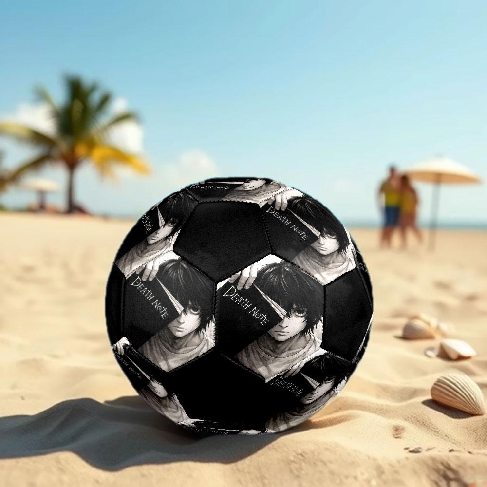 1pc Death Note Soccer Ball Size 5 Indoor Soccer Ball Fashion Colorful Backyard Game - Great For Sports Fans Gift HE10