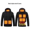 Men's 15-Zone USB Heated Cotton Jacket: Smart, Constant Temperature for Winter Cold Protection