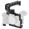 Rotating Top Handle Camera Cage Featuring 360 Degree Rotating for Unobstructed EVF Access During Handheld Use