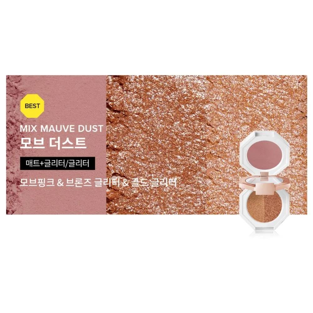 Dear dahlia Paradise Dual Eyeshadow 10 Mauve Dust