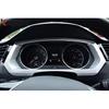 Car Dashboard trument Frame Panel Cover Trim For Volkswagen VW Tiguan MK2 2017 2018 Carbon Fiber Interior Molding Accessories