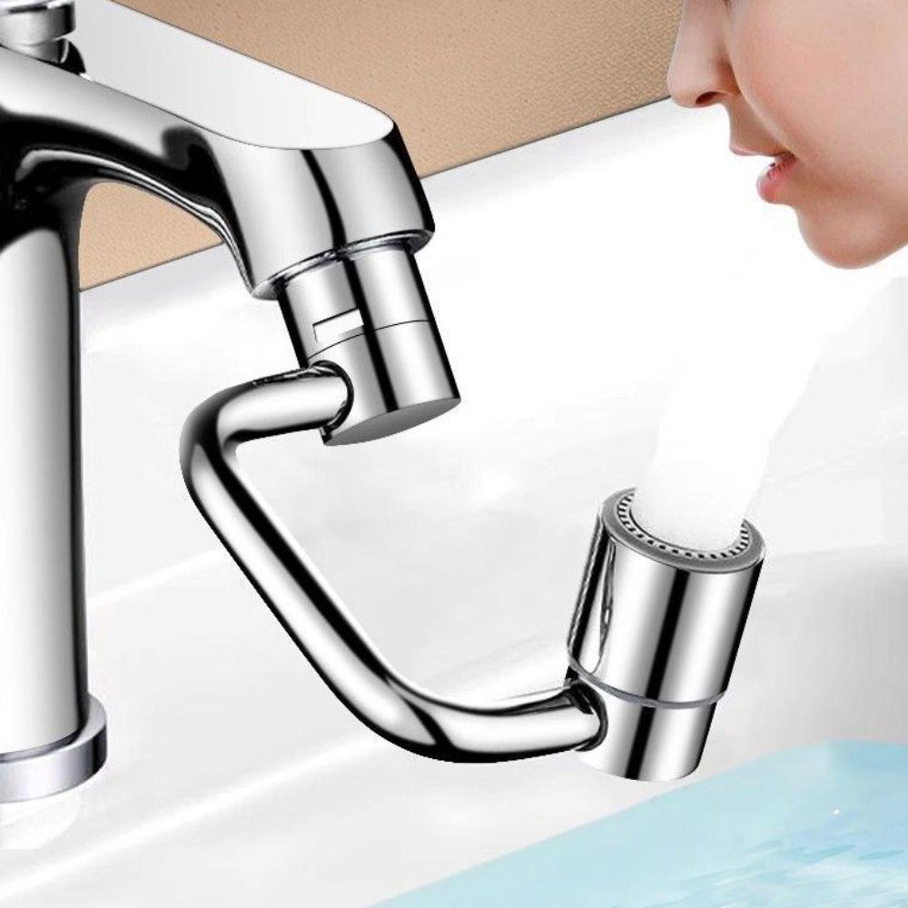 Zinc Zinc Alloy Faucet Extender Silver Faucet Nozzle Adapter Practical Faucet Sprayer Head  Bathroom