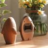 Solid Wood Shark-Shaped Beer Bottle Opener ,Cute Standing Desk Decor, Creative Manual Operation, Ideal for Kitchen and Dining Use, Beer Accessories