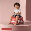 Baby Car Shaped Toilet Portable Non-slip Baby Potty Toddler Training Toilet with Rollers Multifunctional Toilet Children's Gifts