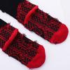 1 Pair Children Winter Ski Socks Long-Tube Thermal Thickened Cotton Socks Sweat Absorption Comfortable Outdoor for Boys Girls Winter
