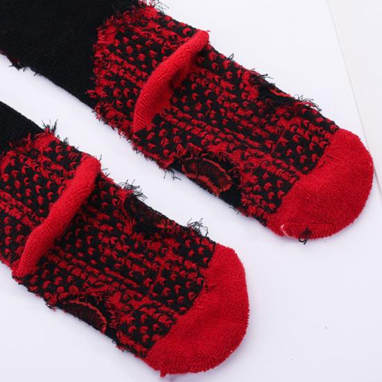 1 Pair Children Winter Ski Socks Long-Tube Thermal Thickened Cotton Socks Sweat Absorption Comfortable Outdoor for Boys Girls Winter