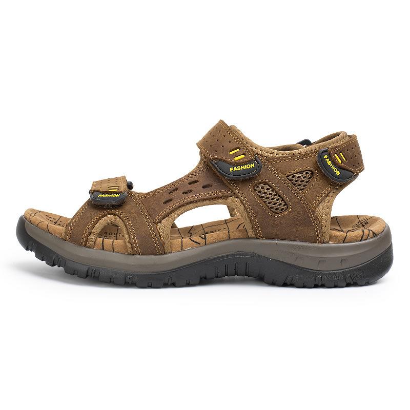 Summer Men s Sandals Beach Shoes Men s Open-toed Casual Outdoor Large Size Men s Shoes 38