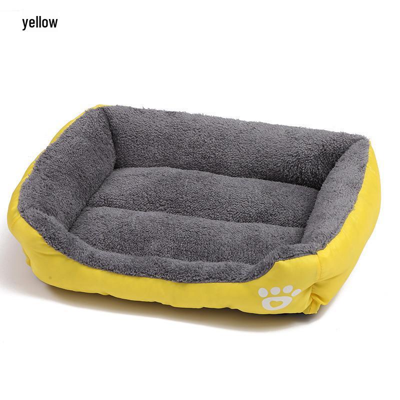 Four Seasons Multi-color Pet Mat: Scratch & Bite-resistant Cat/Dog Bed