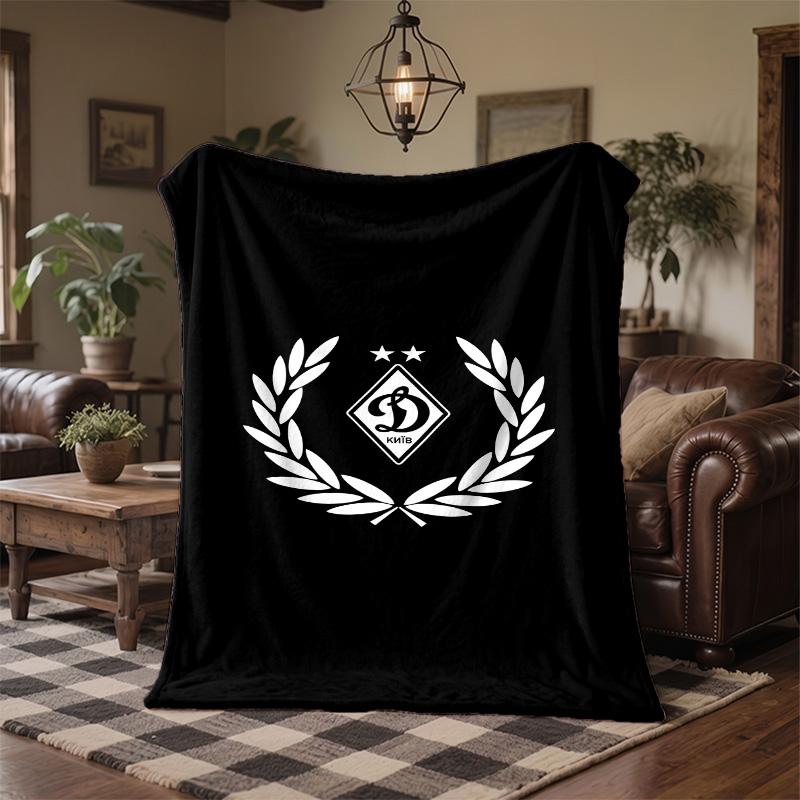 Dynamo Moscow Print Flannel Blanket Soft Warm Sofa Bed Throw Blanket For Home Office Bedroom