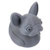 Bulldog Francese Anatra Ornamento per Auto Carino Divertente Bulldog Decorazione Cruscotto Auto per Ufficio Casa
