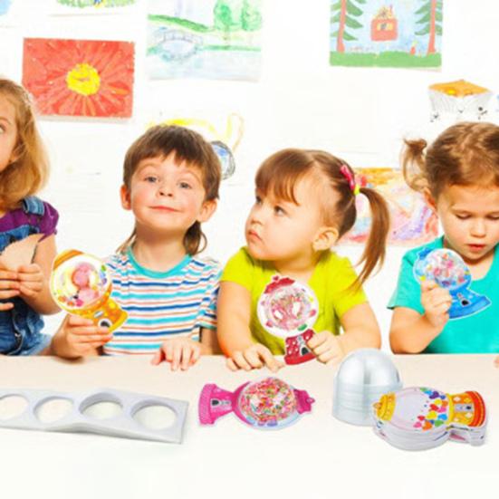 Sada DIY karet s bonbóny Okamžitý pop-up automat na žvýkačky Karty Řemeslný dárek na Valentýna pro děti Páry Školní třída Potřeby na párty