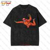 Skydivie Gangsta Skydive Vintage Oversized T-Shirt Tee YQ90